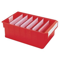 Dělící příčné přepážky, pro šířku boxů 17 cm