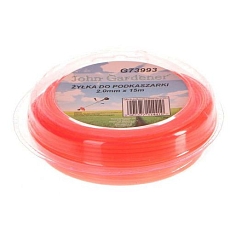 Struna do sekačky, 2,0mm, 15m, kulatý profil, nylon GEKO