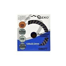 Kotouč diamantový brusný, 125x22,2mm, turbo GEKO