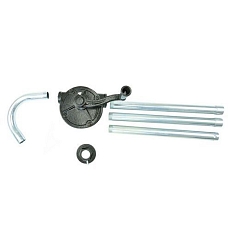 Ruční čerpadlo na kapaliny, 3 díly, černé GEKO