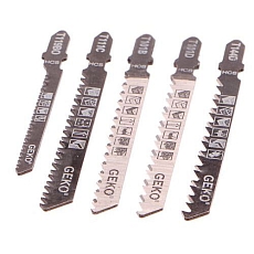 Plátky do přímočaré pily, sada 10ks GEKO