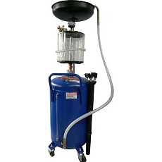 Olejová jímka s odsáváním, 8-10bar, nádrž 80l, 2 krabice GEKO