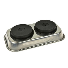 Obdélníková magnetická miska 240x140mm GEKO