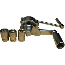 Ozubený klíč na kola 1/2, nástavce 17,19,21 GEKO