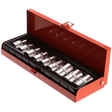 Sada hlavic torx, 9ks, E10-E24, 1/2