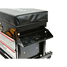 Dílenská stolička s 2 zásuvkami GEKO