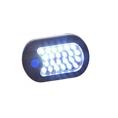 Montážní lampa 24 + 3 LED, háček GEKO