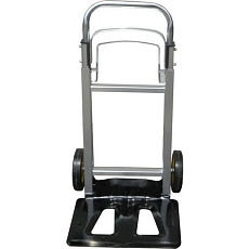 Ruční vozík-rudl, nosnost 90kg 355x240mm, hliníkový skládací GEKO