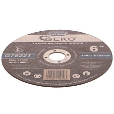 Kotouč řezný na kov, 150x1,6mm GEKO