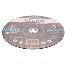Kotouč řezný na kov, 230x2mm GEKO