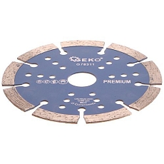 Řezný kotouč diamantový segmentový, 125x22x10mm GEKO