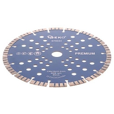 Řezný kotouč diamantový segmentový, 230x22x10mm GEKO