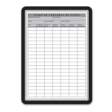 Informační kapsa Varna A4, magnetická, černá