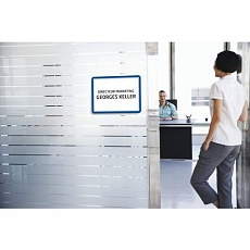 Informační kapsa Varna A4, samolepicí, modrá