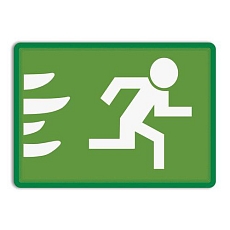 Informační kapsa Varna A4, samolepicí, zelená