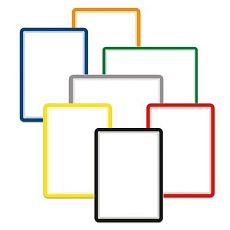 Informační kapsa Varna A4, magnetická, stříbrná