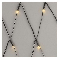 Standard LED spojovací vánoční řetěz - síť, 1,5x2 m, venkovní, teplá bílá