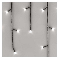 Standard LED spojovací vánoční řetěz - rampouchy, 2,5 m, venkovní, studená bílá