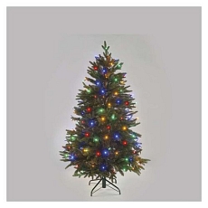 LED vánoční řetěz, 18 m, venkovní i vnitřní, multicolor, programy