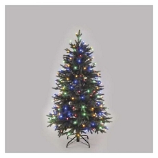 LED vánoční cherry řetěz - kuličky, 20 m, venkovní i vnitřní, multicolor, programy