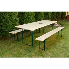 Pivní set Brooklyn, 74 x 80 x 220 cm