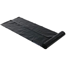 Pytle na odpad Manutan Expert, 160 l, tloušťka 90 mic, 50 ks, černé
