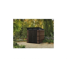 Zahradní domek Horizontal 7 x 7, hnědý