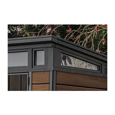 Zahradní domek Horizontal 11 x 7, hnědý