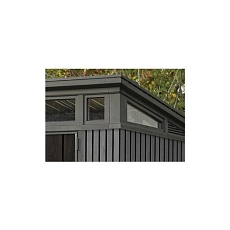 Zahradní domek Vertical 9 x 7, šedý