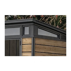 Zahradní domek Horizontal 9 x 7, světle hnědý