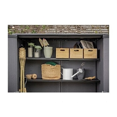 Zahradní skříň Signature, tmavě hnědá, 1 400 l