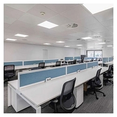 LED panel REXXO backlit 60×60, čtvercový vestavný bílý, 36W neutrální bílá