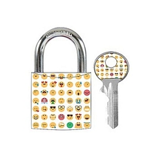 Set visacích zámků 3430EURDAST Master Lock z pevného hliníku, 30 mm, 4 ks