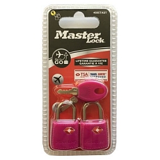 Set visacích zámků pro zavazadla TSA 4695EURTAST Master Lock, 23 mm, 8 ks