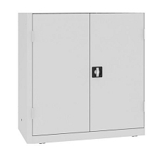 Kovová dílenská skříň na nářadí se zásuvkami, 104 x 100 x 50 cm, 10 zásuvek, šedá/šedá