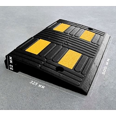 Pryžový nájezd na obrubník, výška 50 mm