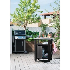 Víceúčelový stůl Unity, 105 l, antracit