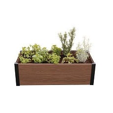 Vyvýšený záhon Maple Trough, hnědý