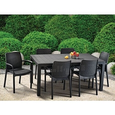 Zahradní stůl Melody, hnědý