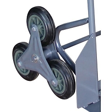 Sklopný schodišťový rudl Manutan Expert RU57 s plnými koly, do 250 kg