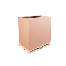 Kartonová krabice s výklopným čelem, 1100 x 1200 x 800 mm