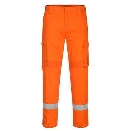 Lehké kalhoty Bizflame Plus, oranžová