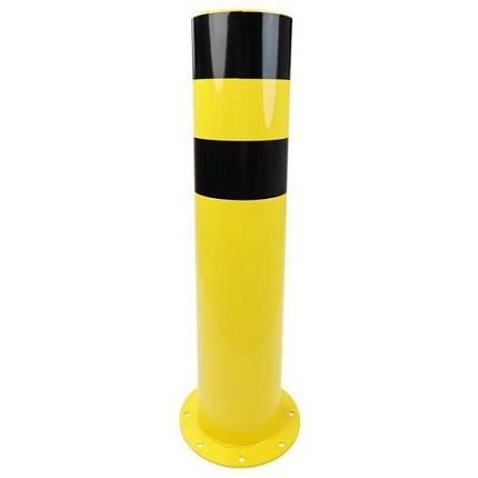 Kovový zahrazovací sloupek Long III, výška 120 cm - Manutan Expert