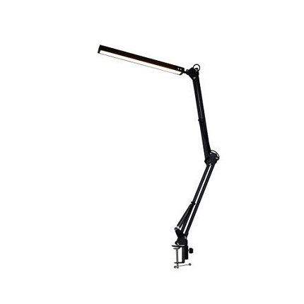 LED stolní lampa Platinet Flexy 10W, s klipem, 1 rameno, černá