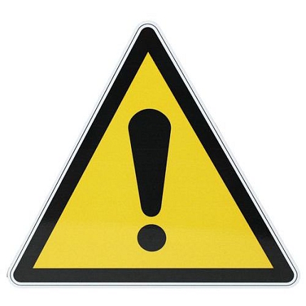 Výstražná tabulka Manutan Expert - Nebezpečí, hliník, 200 mm