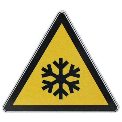 Výstražná tabulka Manutan Expert - Náledí, hliník, 120 mm