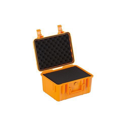 Plastový kufr na nářadí DinoPlus Outdoor, 15,5 x 27,5 x 22,5 cm, oranžová