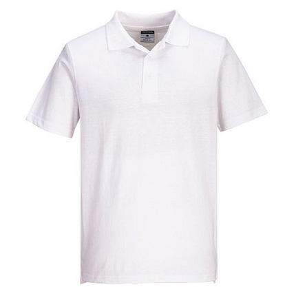 Lehká Jersey polokošile (48 v krabici), bílá, vel.XXL