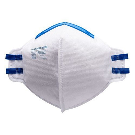 Respirátor FFP2  Fold Flat (Pk20), bílá
