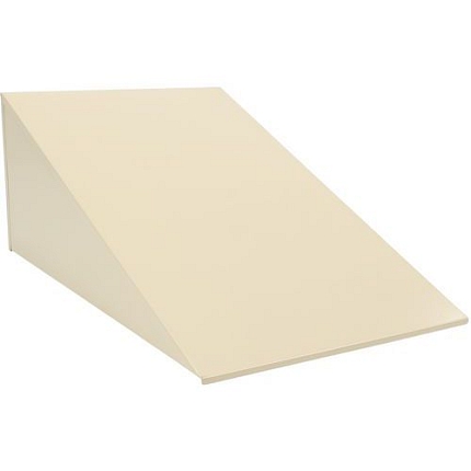 Šikmý nástavec na šatní skříň, 31,5 cm, béžový